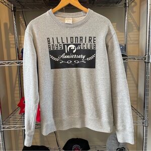 Billionaire Boys Club Crew Neck Sweater Mens Sz Medium 10th Anniversary Pullover